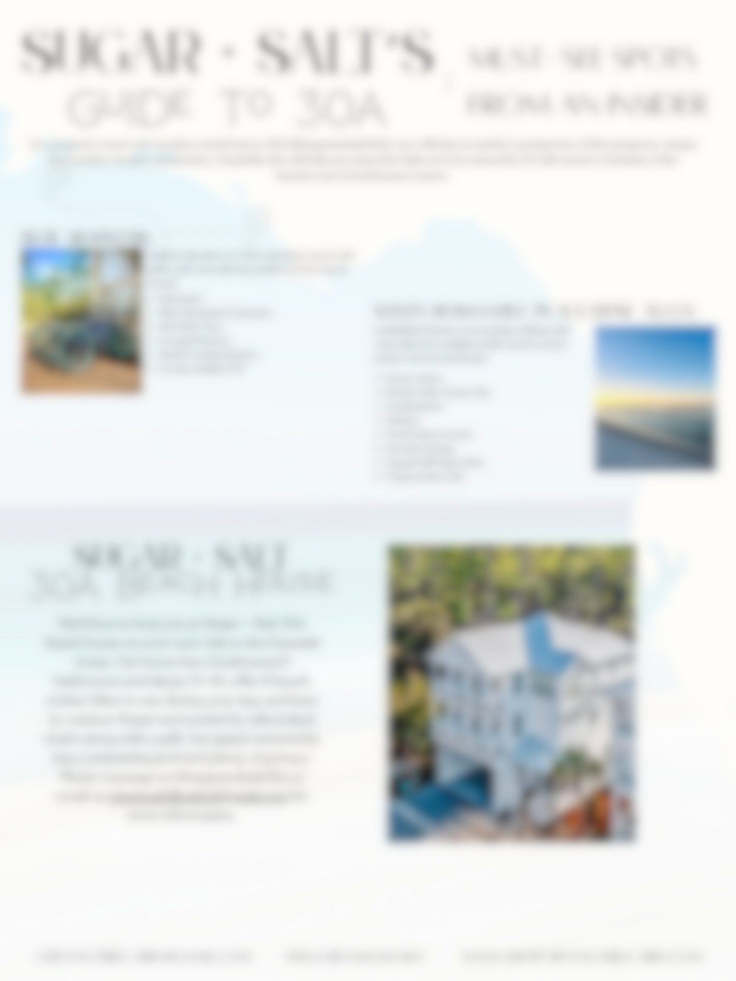 An Insider's Guide To 30A