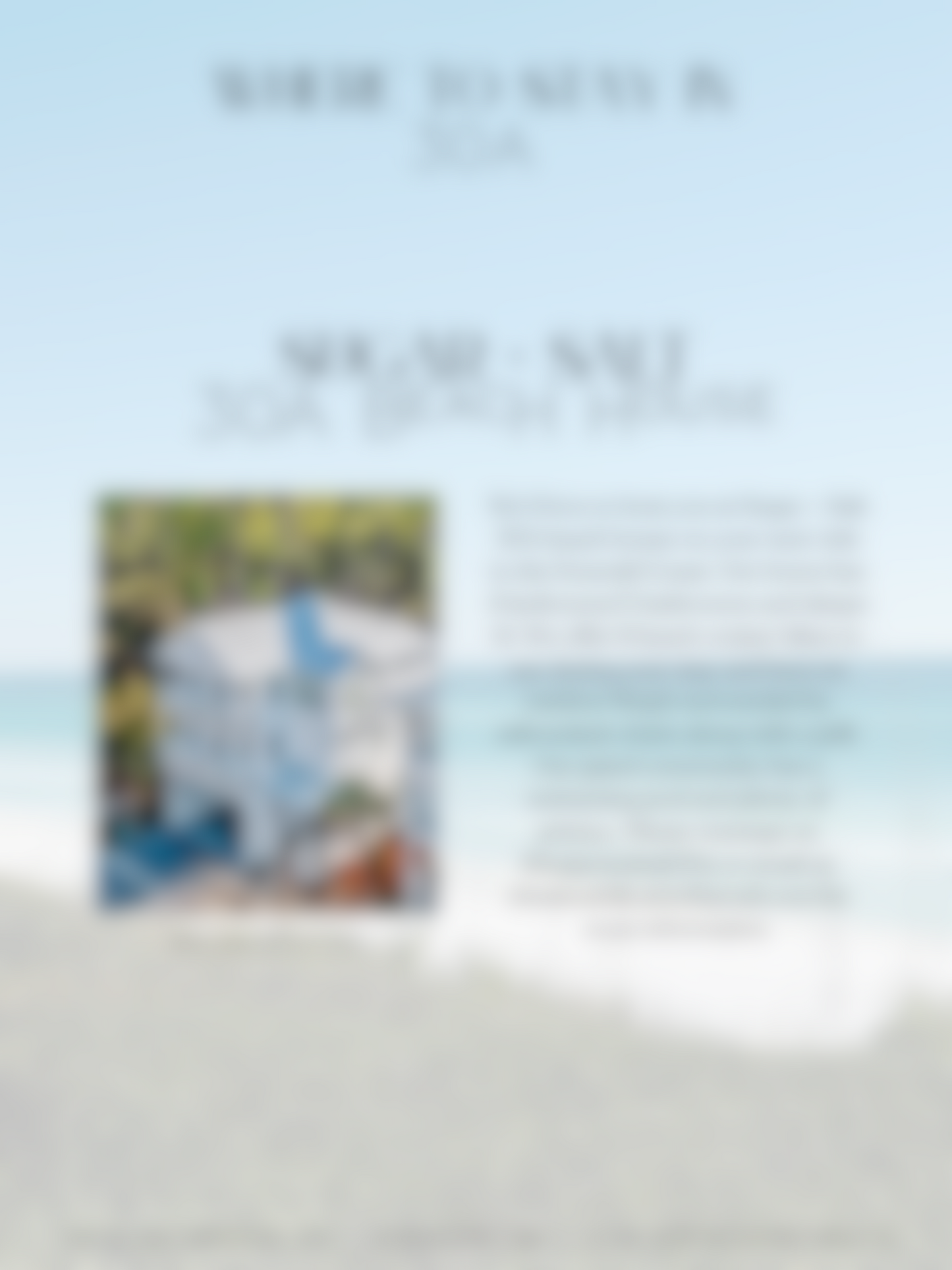 30A, Florida 4-Day Itinerary - Summer Edition