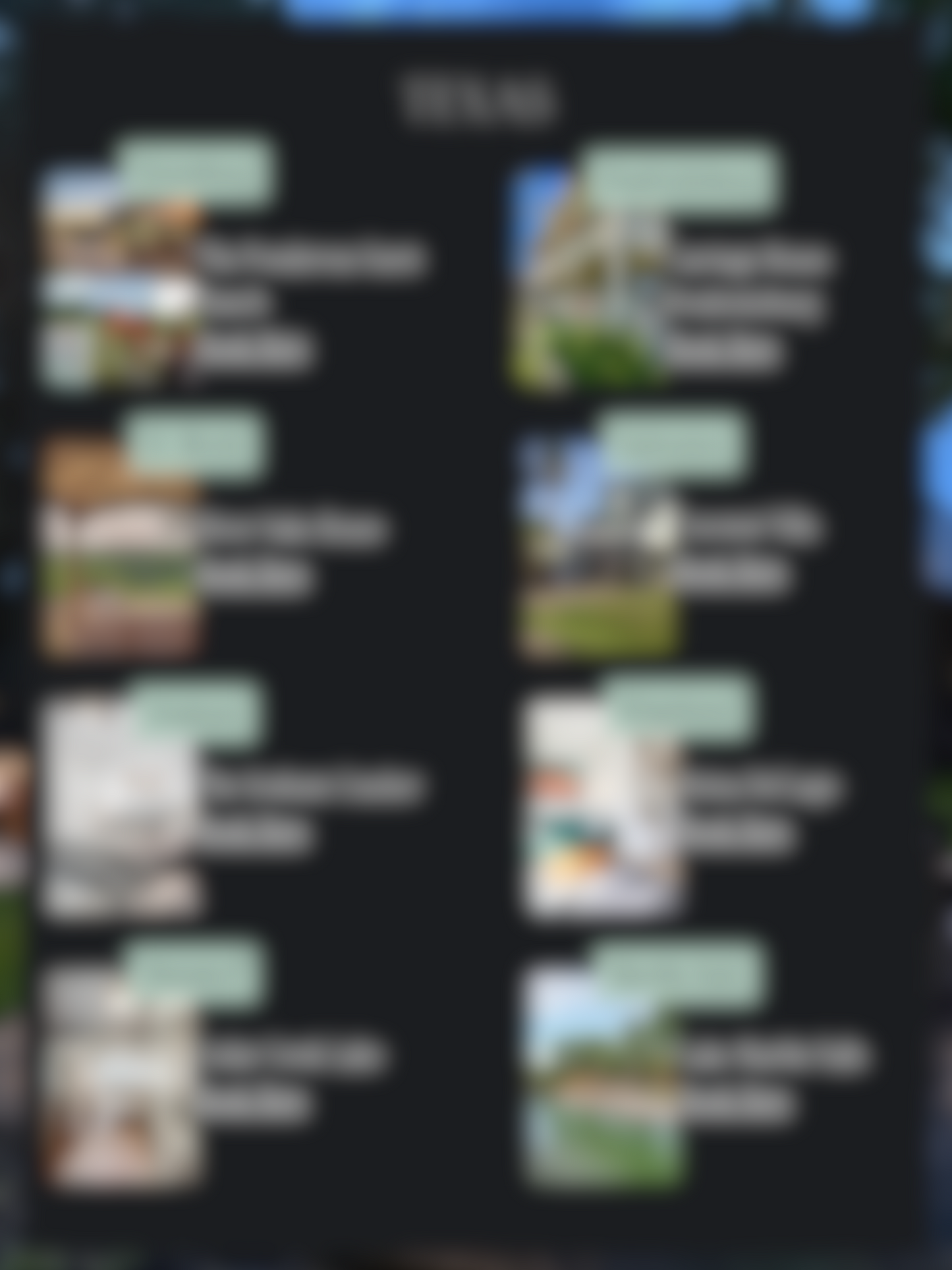 Park Cities WanderList - Luxury Vacation Rental Homes