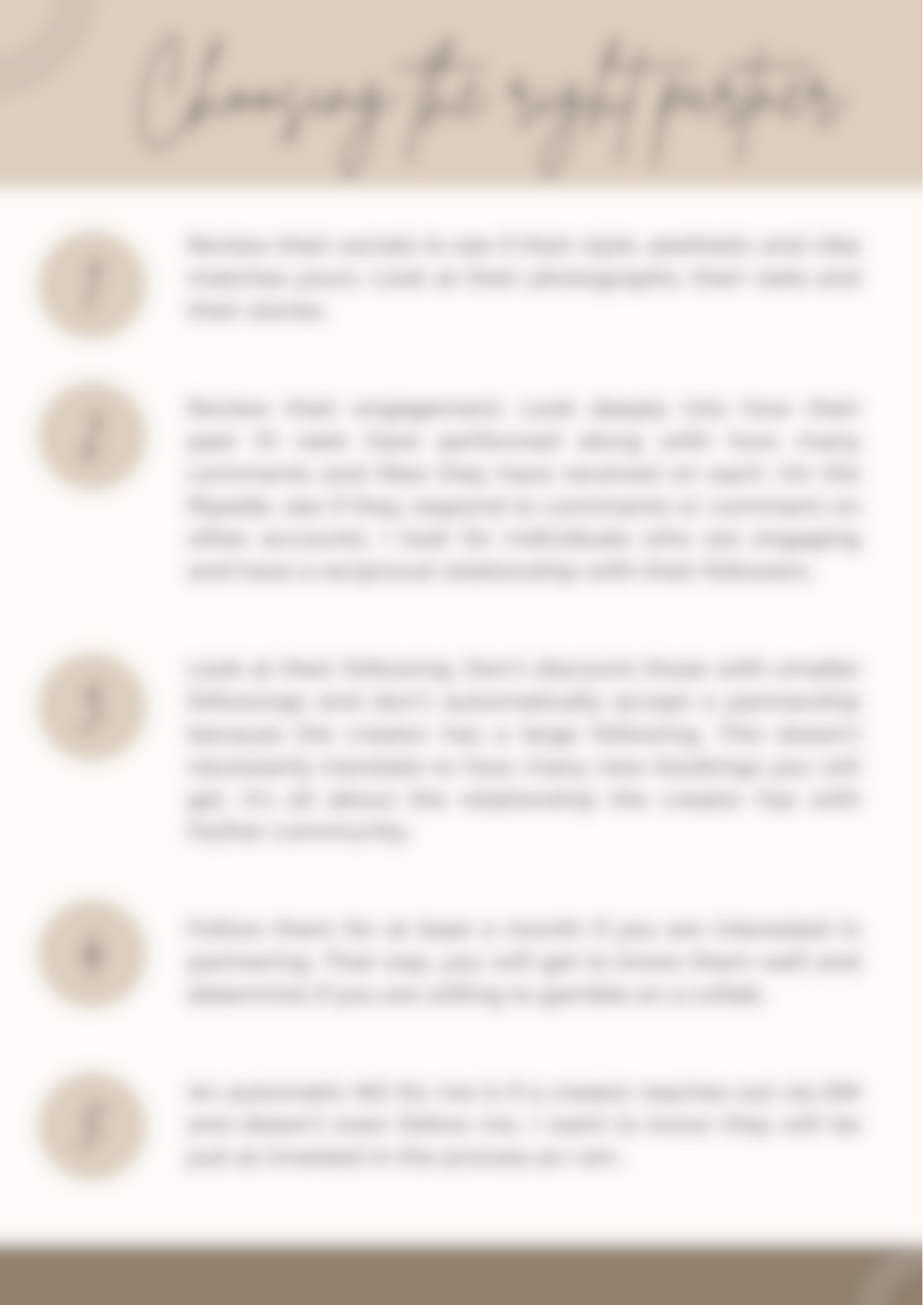 Digital Guide to Hosting Influencers (in your short term rental property)