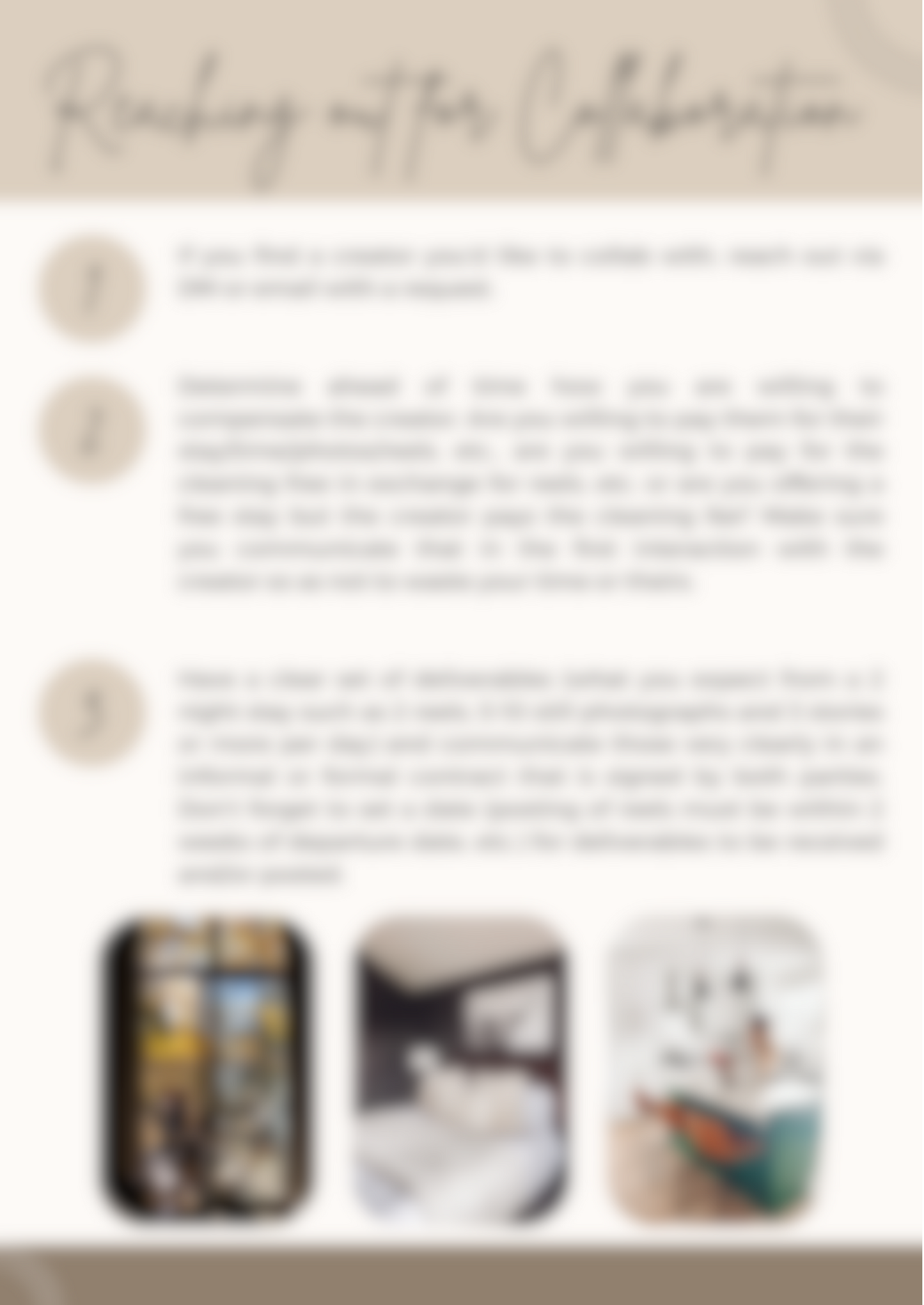 Digital Guide to Hosting Influencers (in your short term rental property)