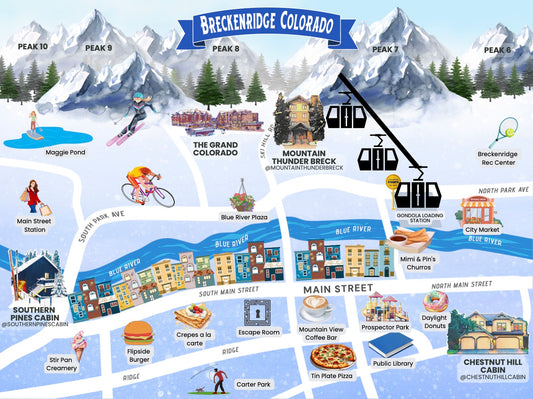 Map of Breckenridge