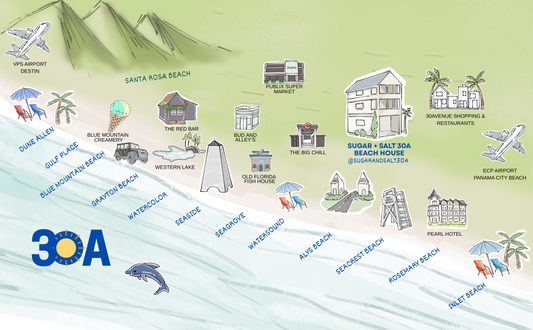Map of 30A