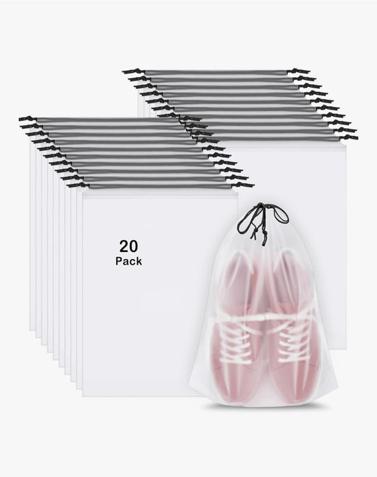 20 Pack Shoe Bags for Travel