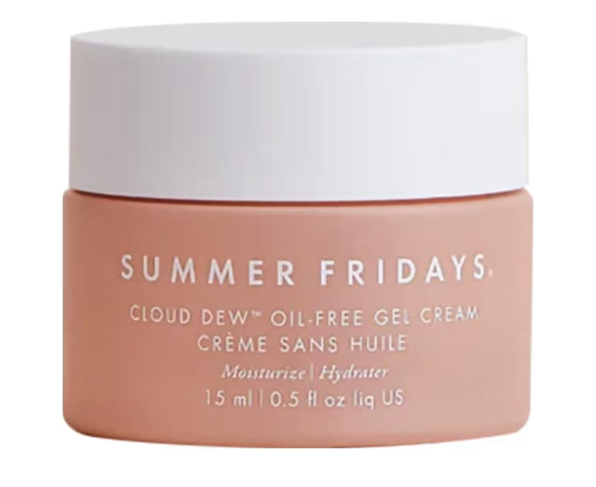 Summer Fridays Cloud Dew Gel Cream Moisturizer Mini - Hydration and Glow