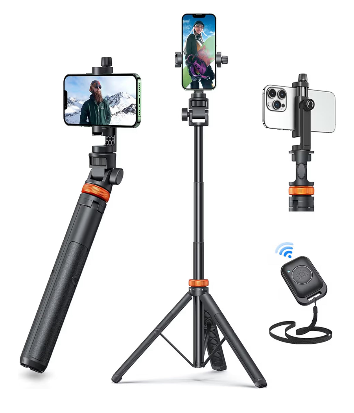 62" Phone Tripod