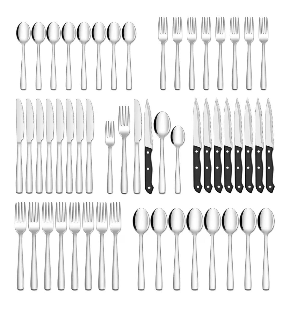 Howard 48-Piece Silverware Set (ON SALE!)