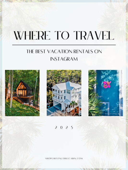 Where to Travel in 2025 - The Best Vacation Rentals on Instagram